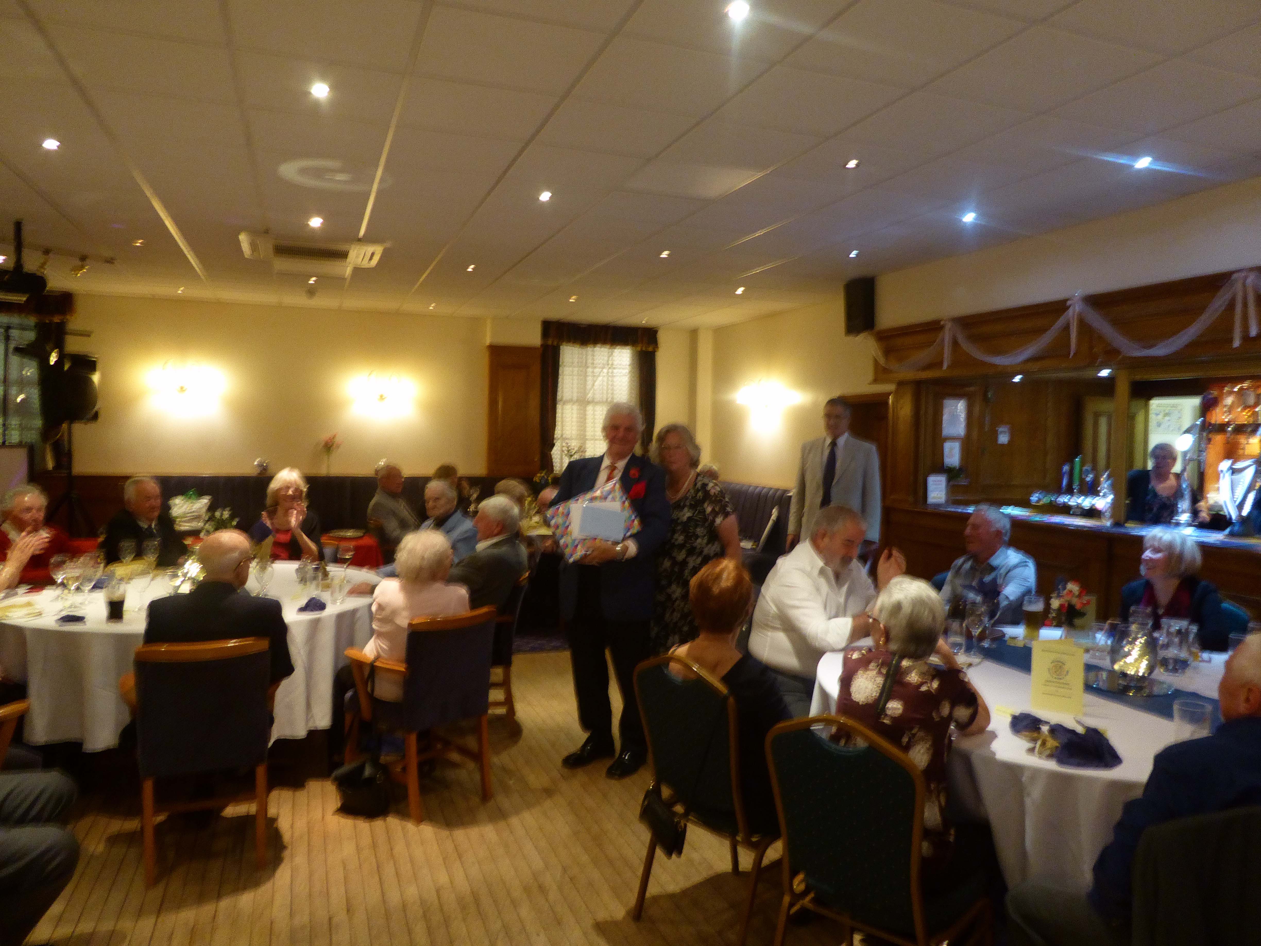 Norman Berry retirement award