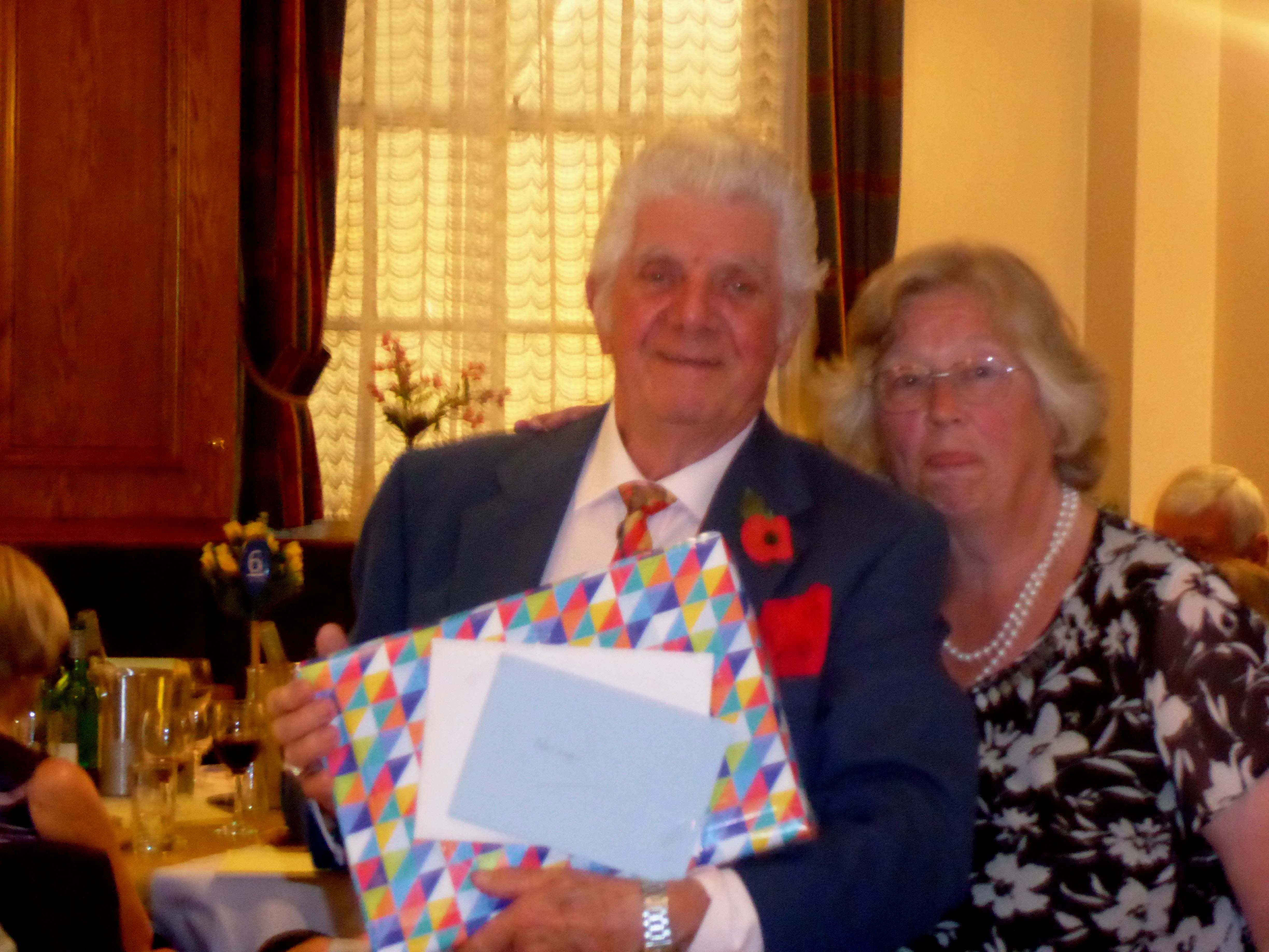 Norman Berry retirement award